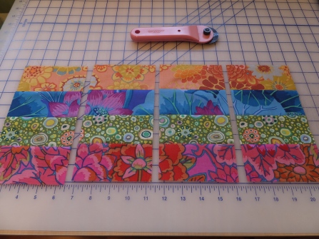 Fabric units for quilt