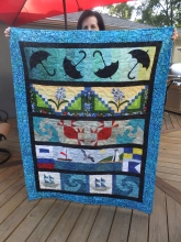 Front of 2015 row by row quilt