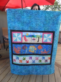 Back of quilt!
