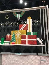 Charlie Harper Christmas quilt